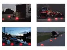 ProPlus 16-leds waarschuwings-disk