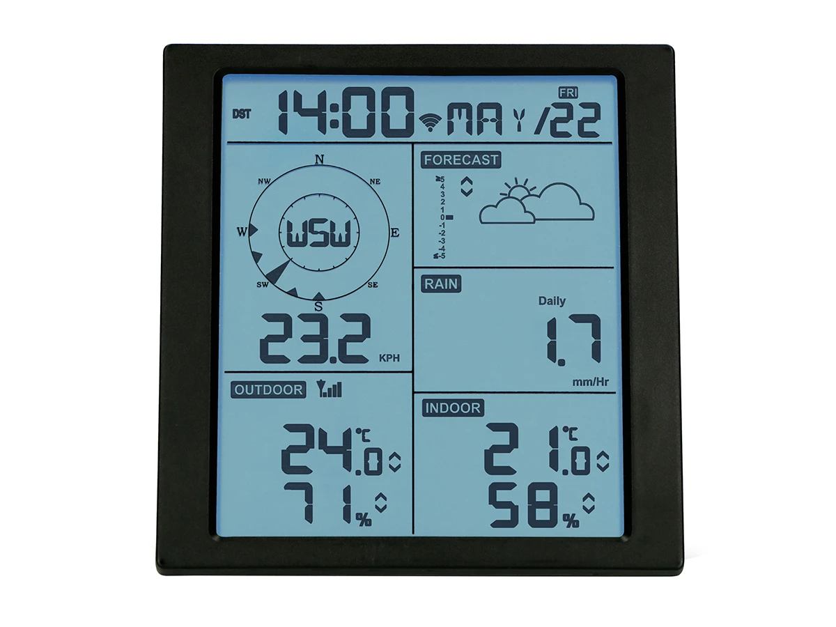 Alecto ws5200 weerstation