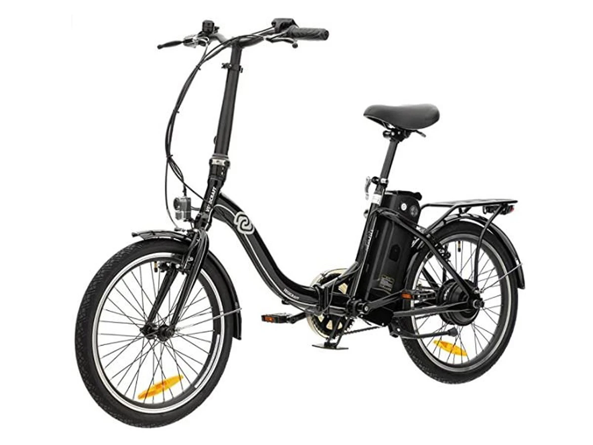 Vecocraft Nemesis 10.4 Ah zwarte elektrische vouwfiets