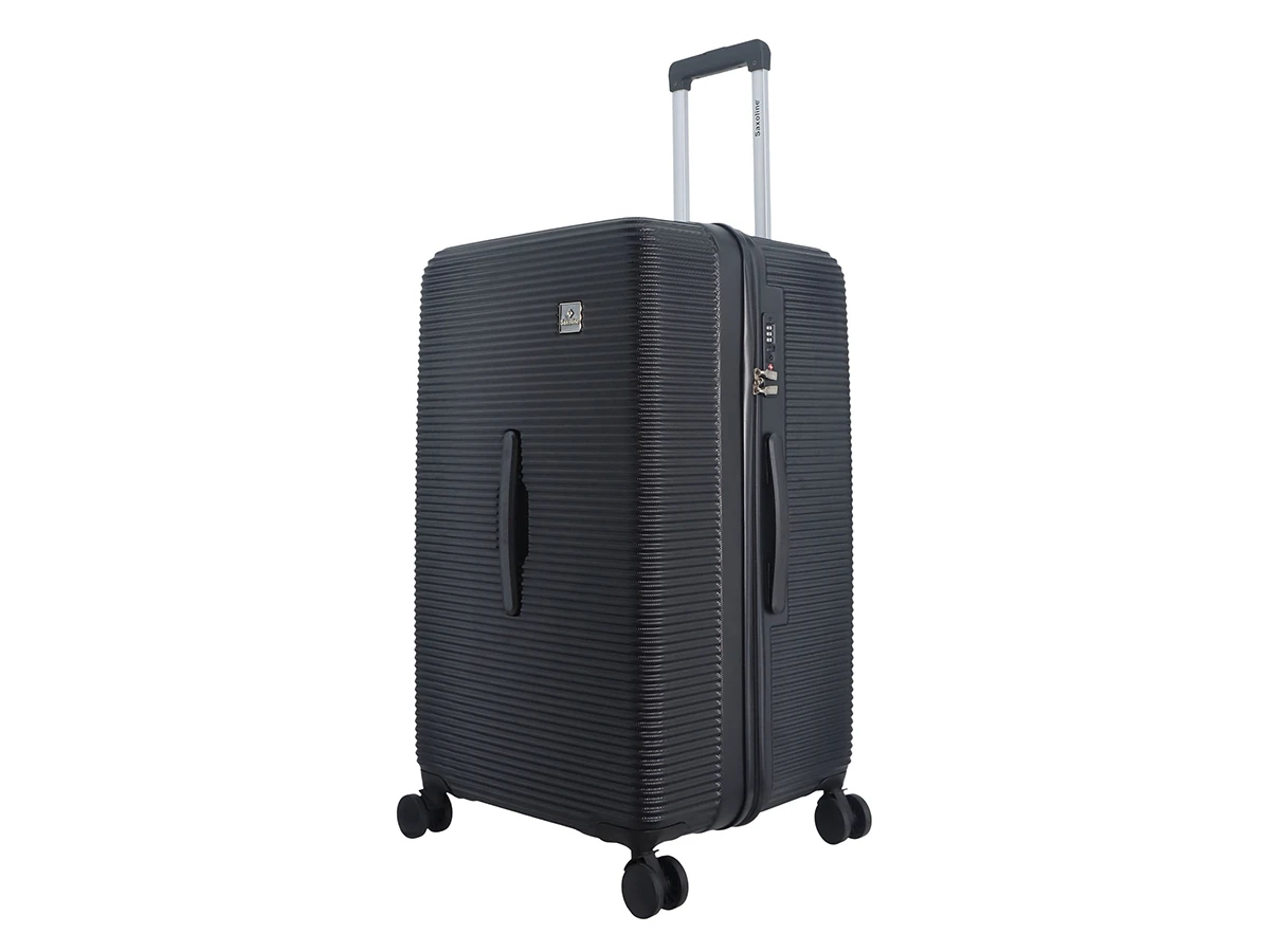Saxoline Twist Trunk 78 cm reiskoffer - Black