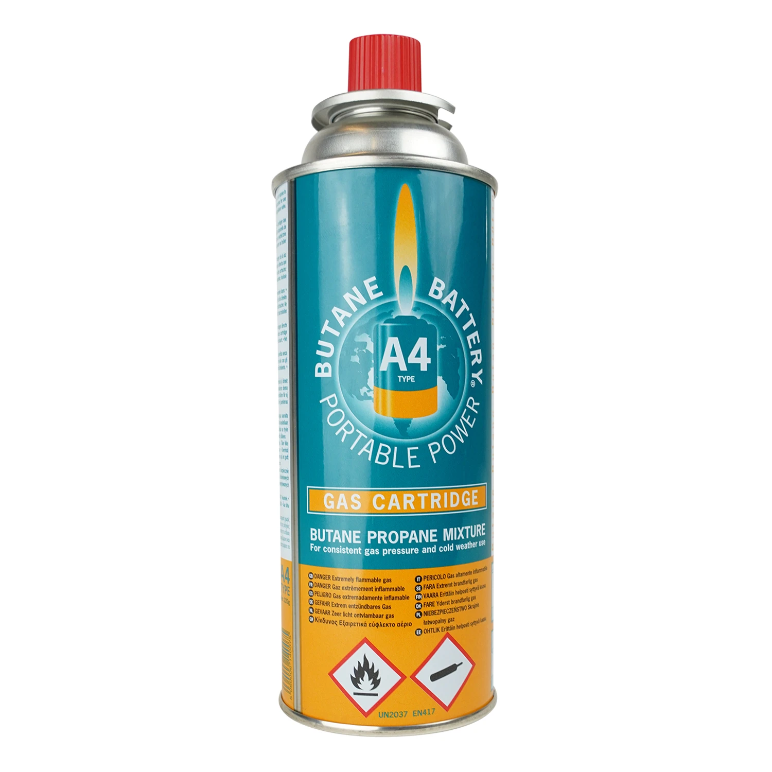 Eurocatch 227 gram gas cartridge - Set van 8