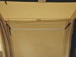 Obelink garderobestang 70 - 130 cm