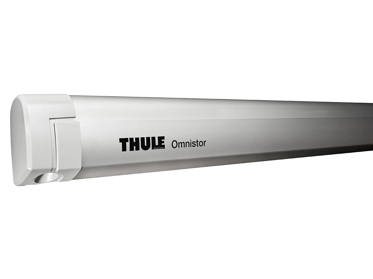 Thule Omnistor 5200 aluminium 190 Mystic Grey cassetteluifel