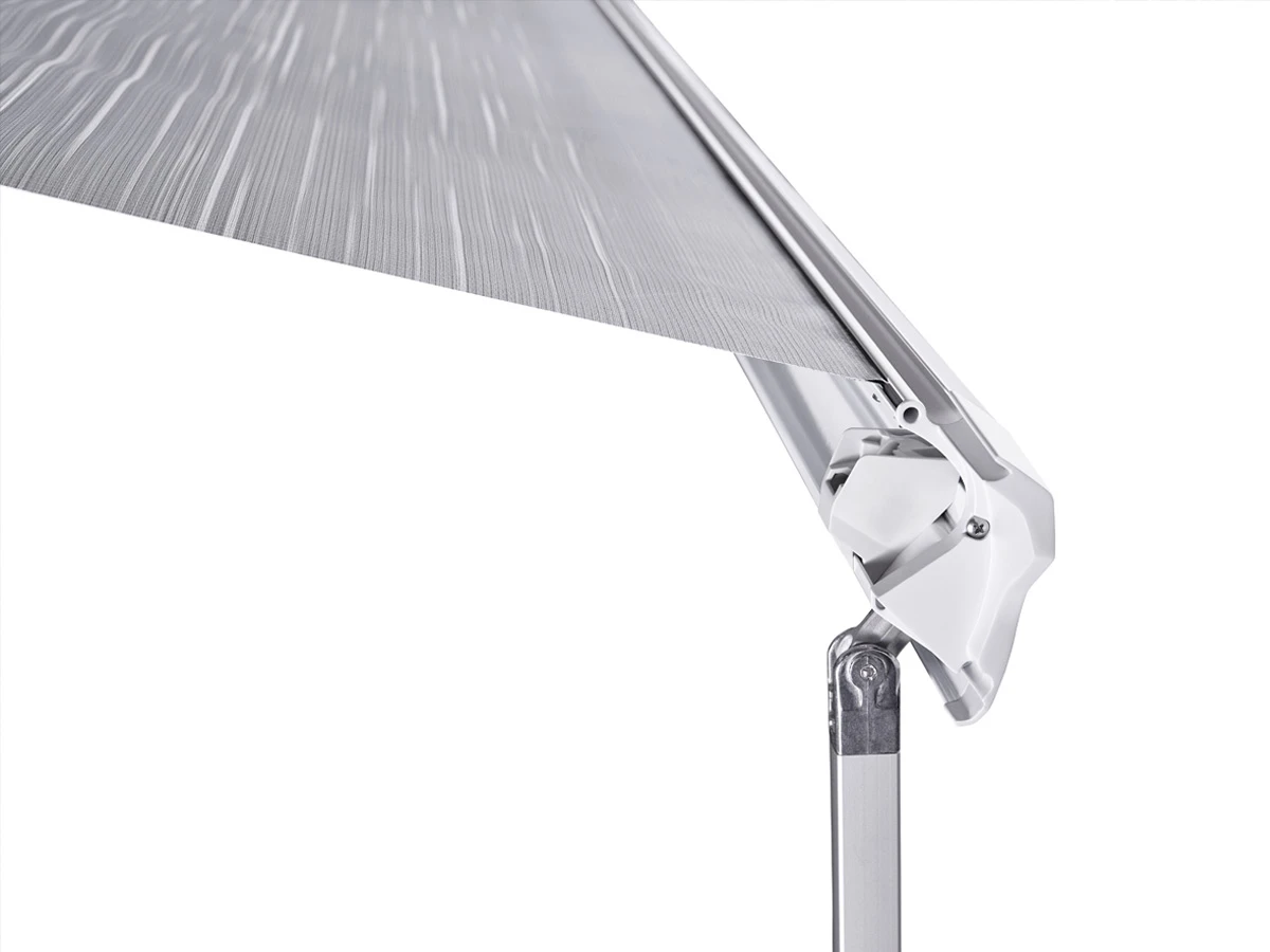 Thule Omnistor 6300 wit 400 Mystic Grey cassetteluifel