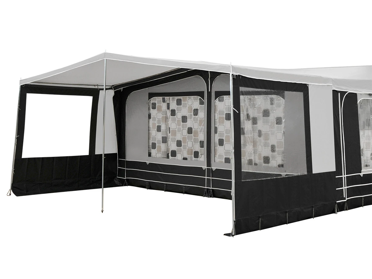 Obelink PVC voortentluifel maat 11 (236 - 246 cm) antraciet