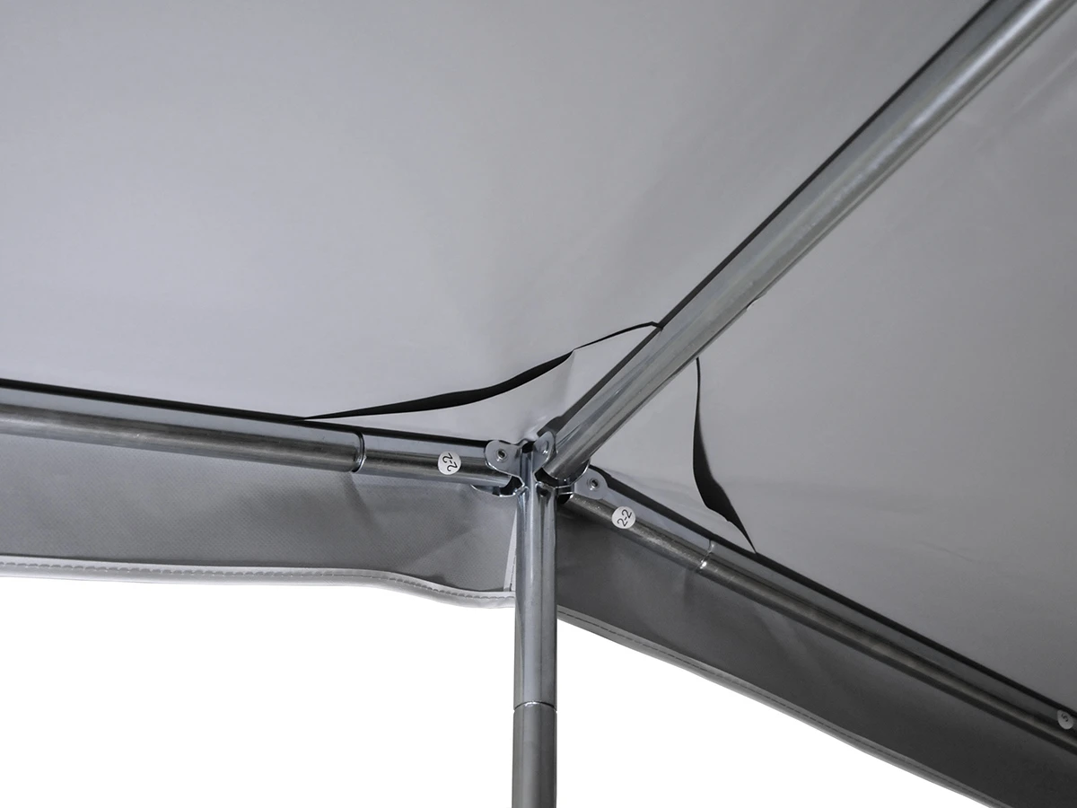 Obelink PVC voortentluifel maat 11 (236 - 246 cm) antraciet