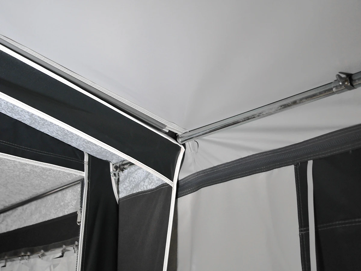 Obelink PVC voortentluifel maat 11 (236 - 246 cm) antraciet