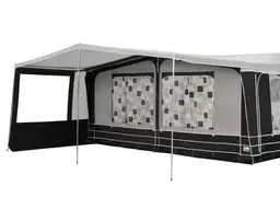 Obelink PVC voortentluifel maat 11 (236 - 246 cm) antraciet