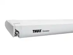 Thule Omnistor 6300 wit 400 Mystic Grey cassetteluifel