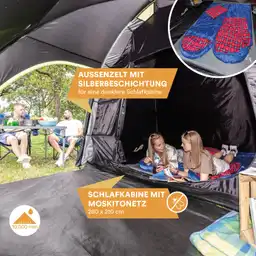 Skandika Vaasa 4 tunneltent