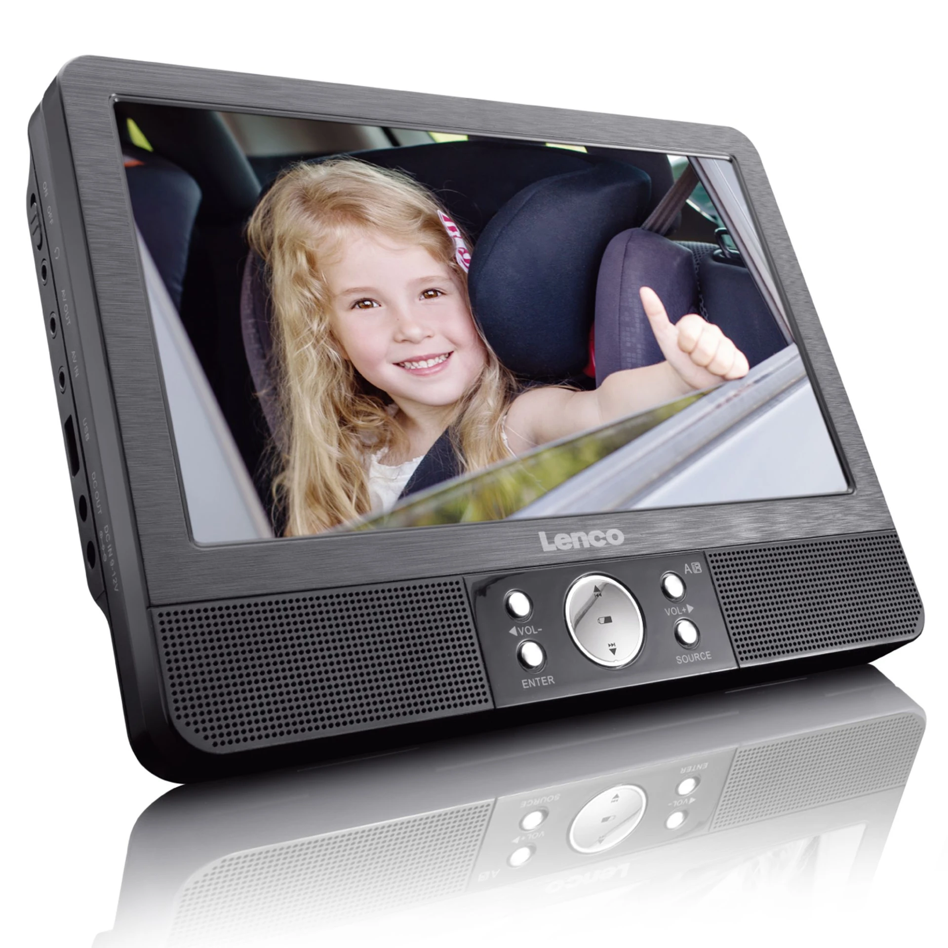 Lenco DVP-940 set van 2 9" draagbare DVD-spelers