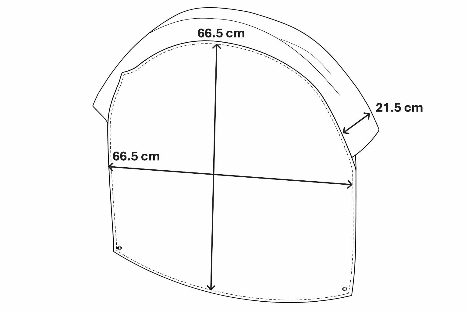 Hindermann Reflex 15 inch wielhoes