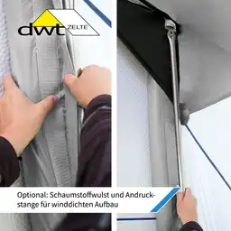 DWT Fortuna II (250 x 280 cm) caravan voortent