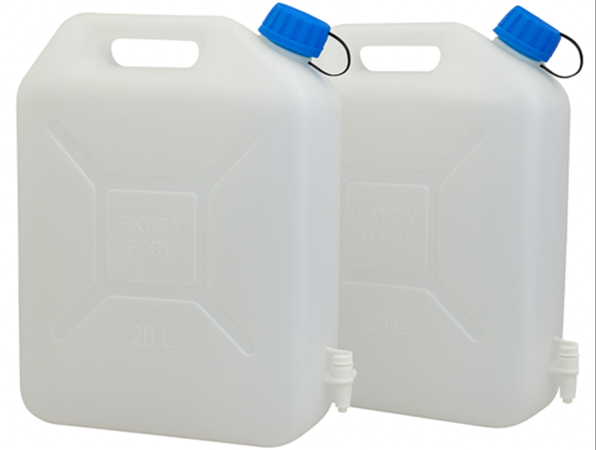 HEM 20 liter jerrycan met kraan - Set van 2