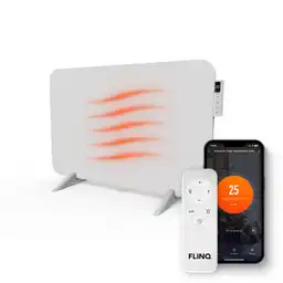 FlinQ 450 watt Slimme Infrarood verwarming - wit