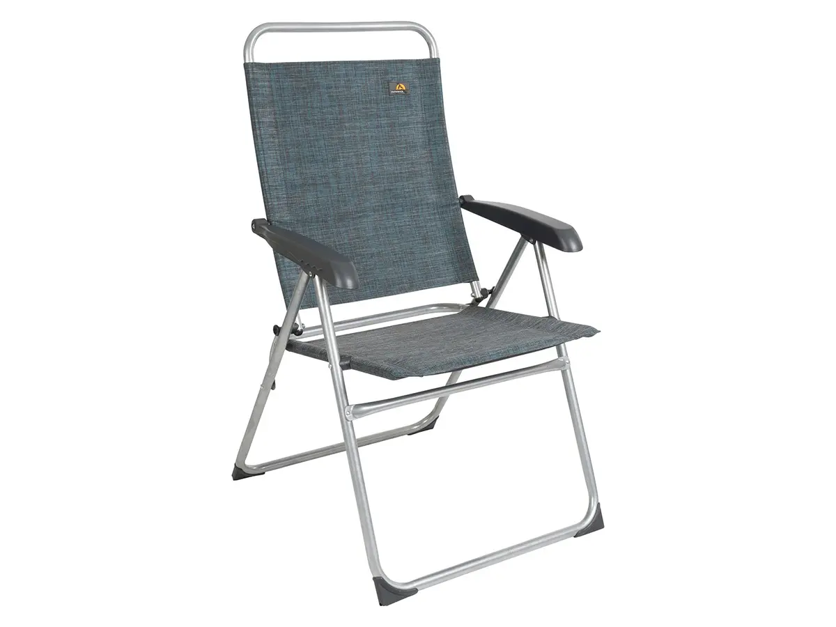Safarica Islander klapstoel - Carbonica Silver