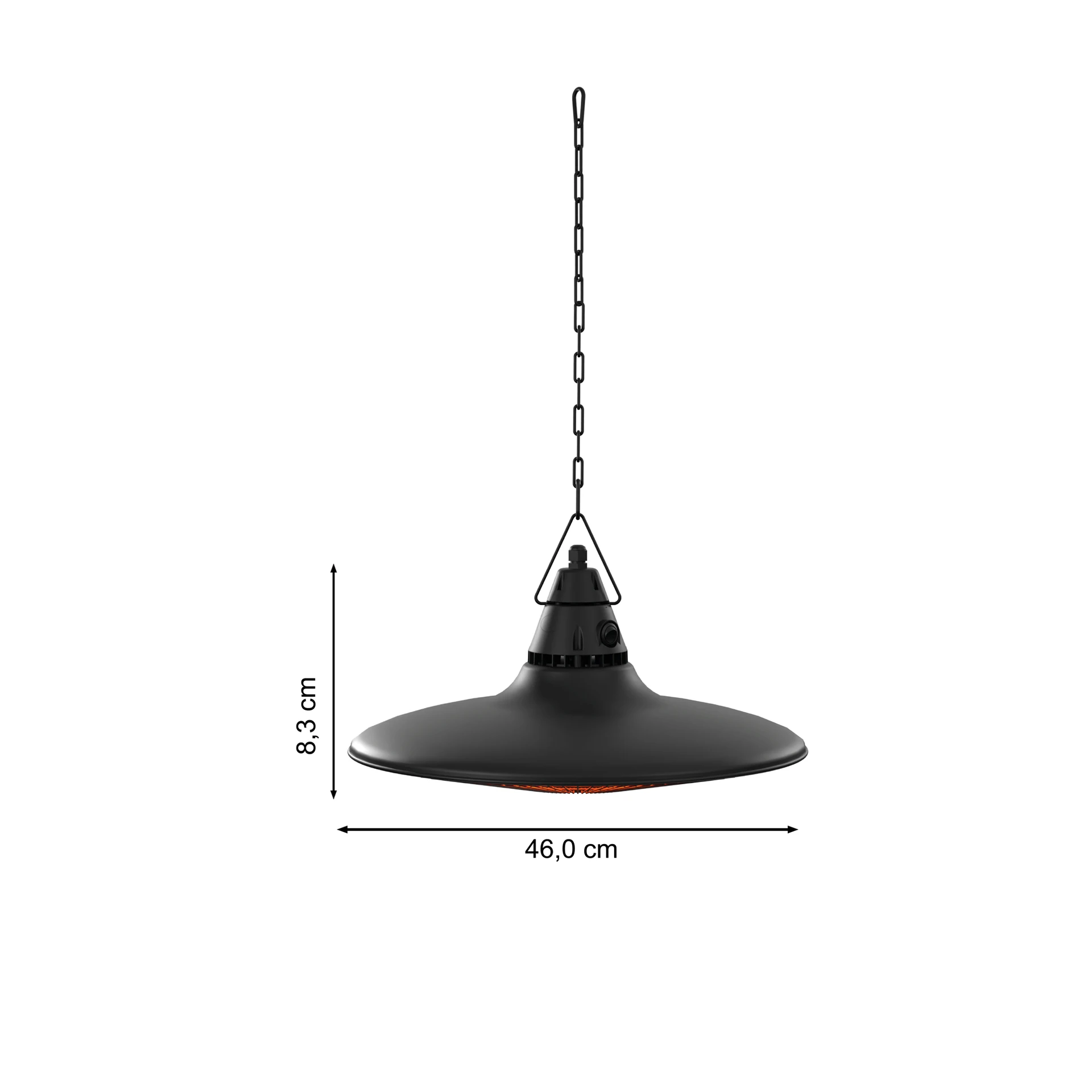 Fullcomfort I-Red Slim Design Infrarood Heater - 1500 Watt