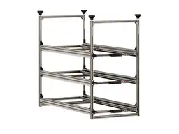 Nova Racks Serie M 3 Levels schuifopbergsysteem - 40x90x112 cm