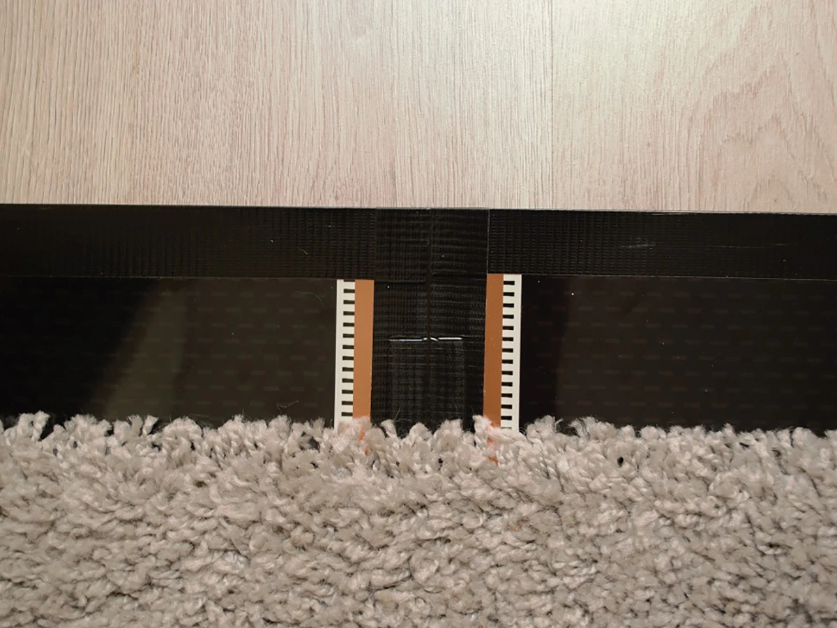 Durensa vloerverwaming met isolatie en schakelaar - 80 x 140 cm