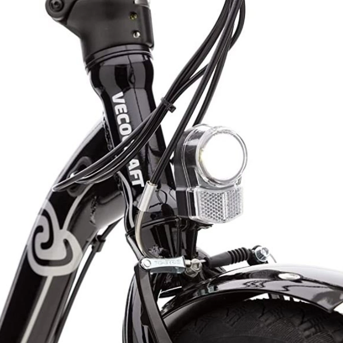 Vecocraft Nemesis 10.4 Ah zwarte elektrische vouwfiets