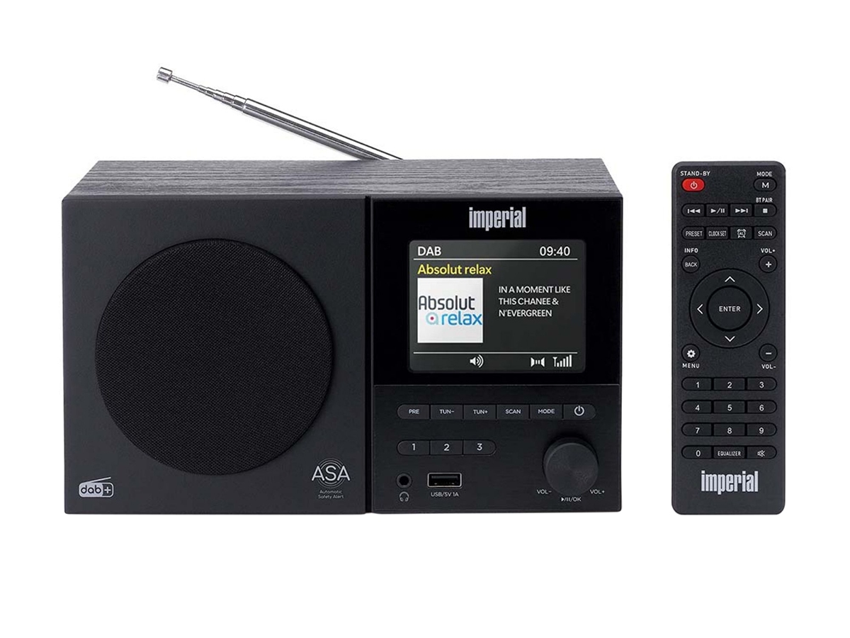 Imperial DABMAN-120BK DAB+ Radio - Zwart