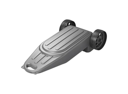 Aquaroll Wastemaster 38L mobiele vuilwatertank - grey