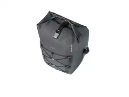 Basil Navigator Storm L enkele fietstas 15-31 Liter - Black