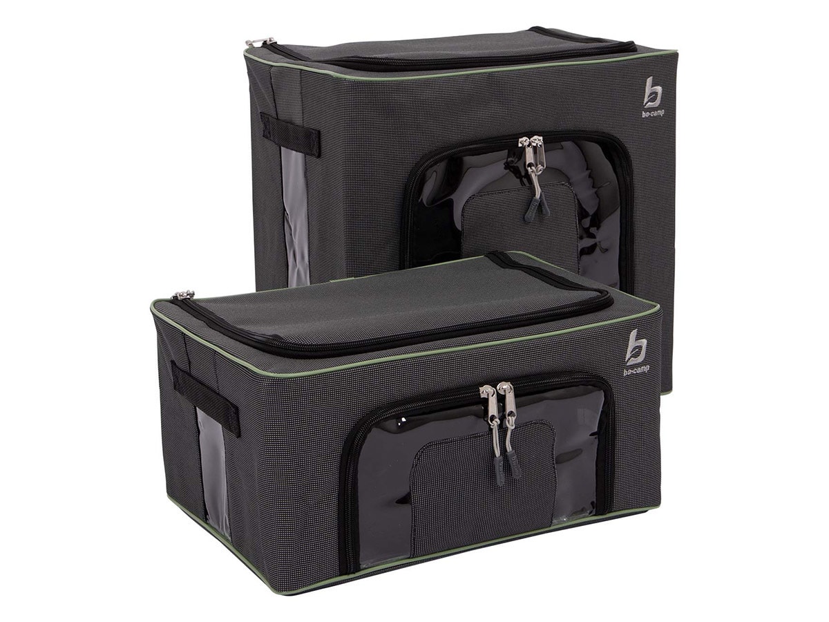 Bo-Camp opvouwbare opbergboxen - set van 2