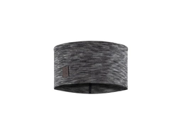 Buff Merino Wide Hoofdband - Multistripes Fog Grey