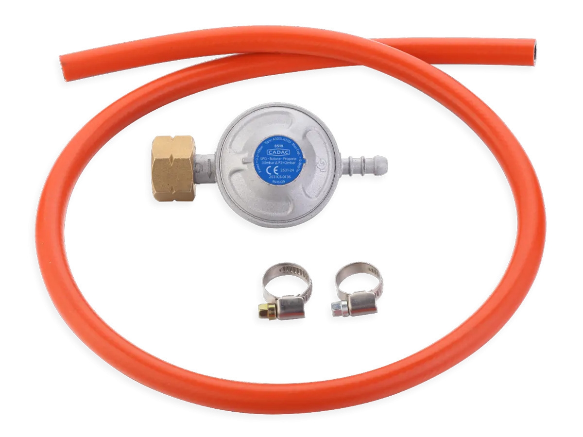 Cadac 30 mbar universele gasdrukregelaarset