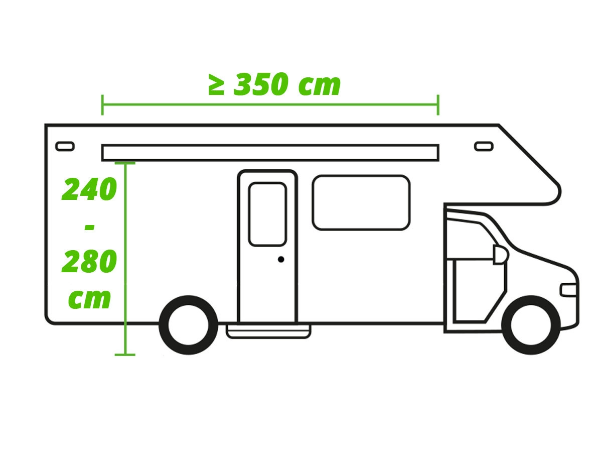 Obelink Palma 280 Easy Air caravan en camper voortent