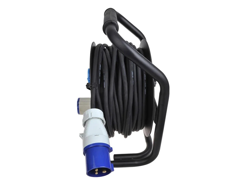 ProPlus CEE/Schuko 25 meter camping kabelhaspel - 2,5 mm²