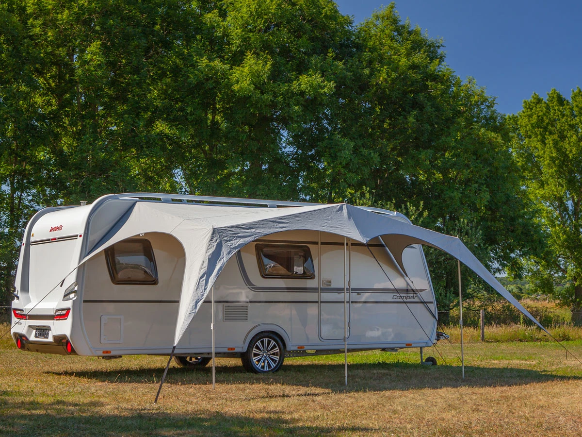 Campooz Trekking caravanluifel 375 cm - grijs