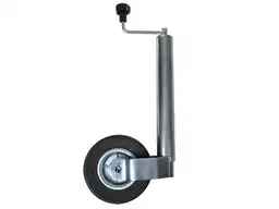 Proplus Ø60 mm neuswiel met rubberen Band - 220 x 65 mm
