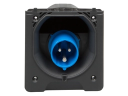 BBA CEE buitenwand stekkerdoos - black