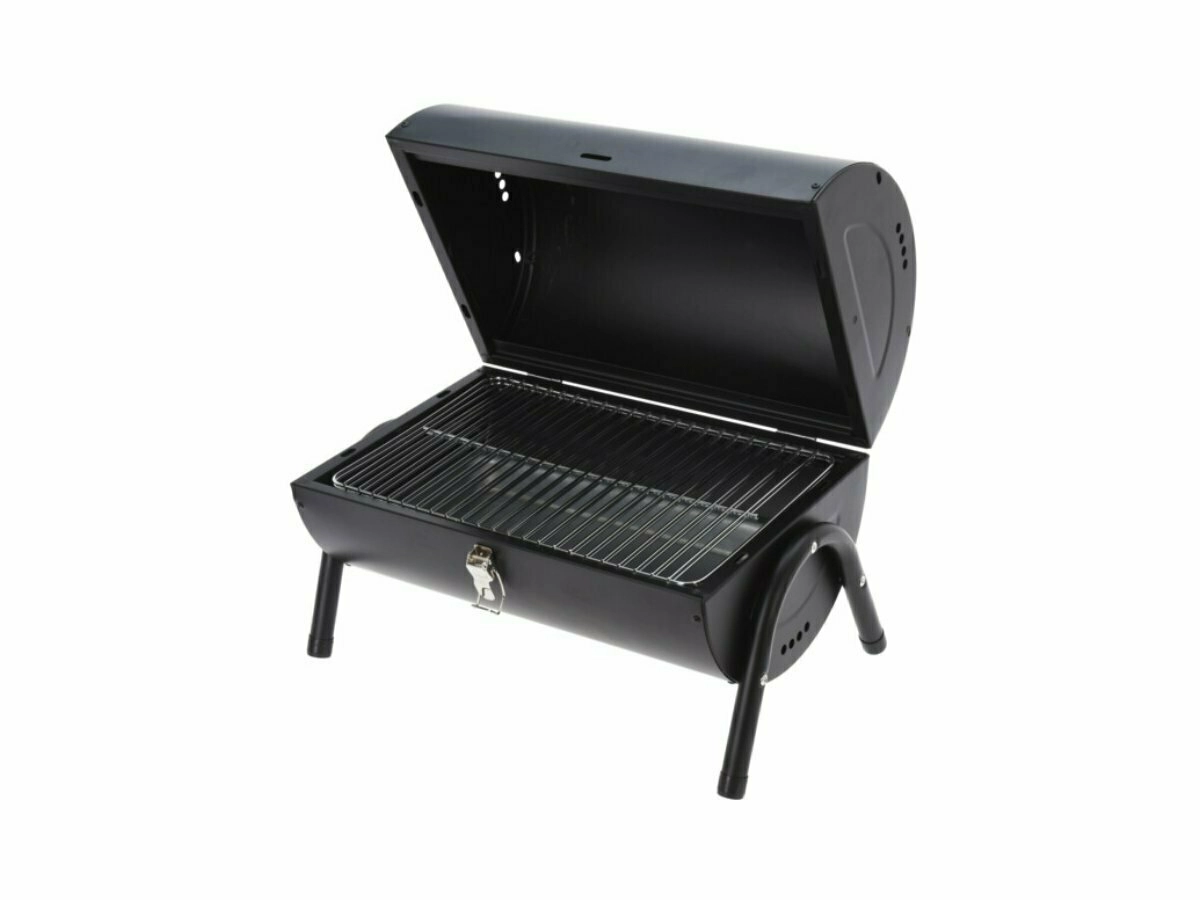 Cilinder tafelmodel kolenbarbecue