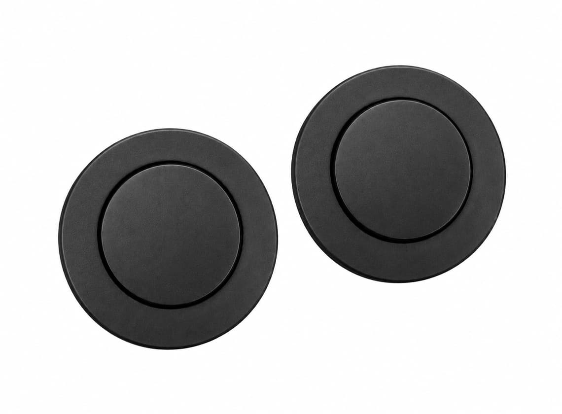 Confurn ronde pushknop - Black