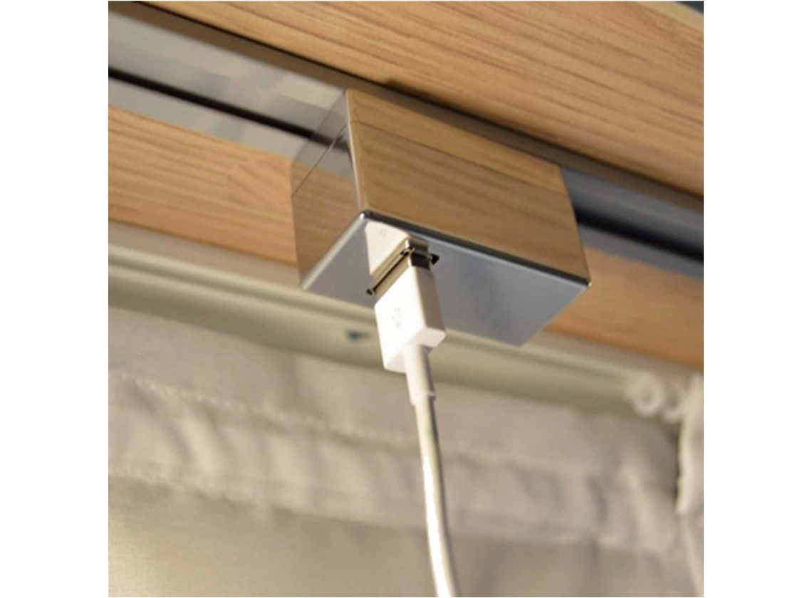 BBA Dometic USB oplaadadapter voor rail - chrome