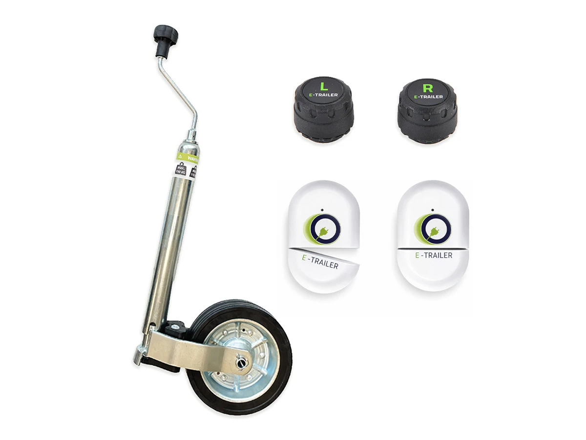 E-Trailer caravan pakket met E-Load, E-Pressure en E-Switch modules