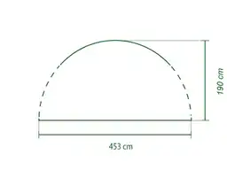 Coleman Event Shelter XL zijwand met deur