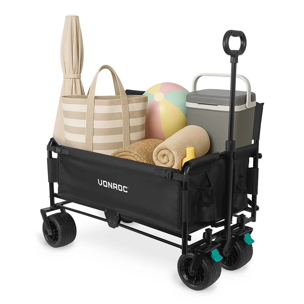 Vonroc 120 kg bolderkar met zitfunctie