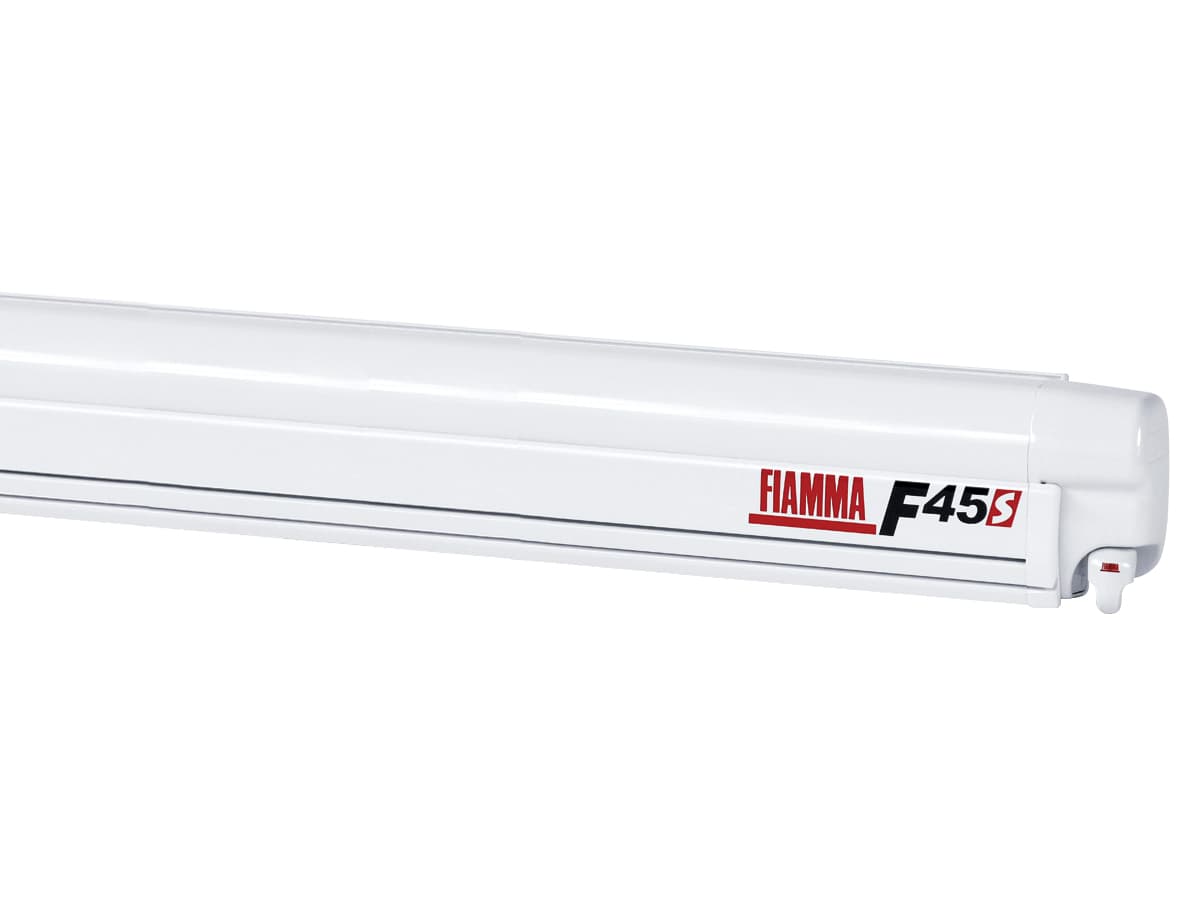 Fiamma F45s Polar White 260 Royal Blue cassetteluifel