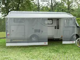 Fiamma Sun View XL Grey voorwand 425