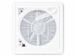 Fiamma Turbo Vent 40 x 40 dakluik met ventilator - white