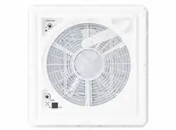 Fiamma Turbo Vent 40 x 40 dakluik met ventilator - white