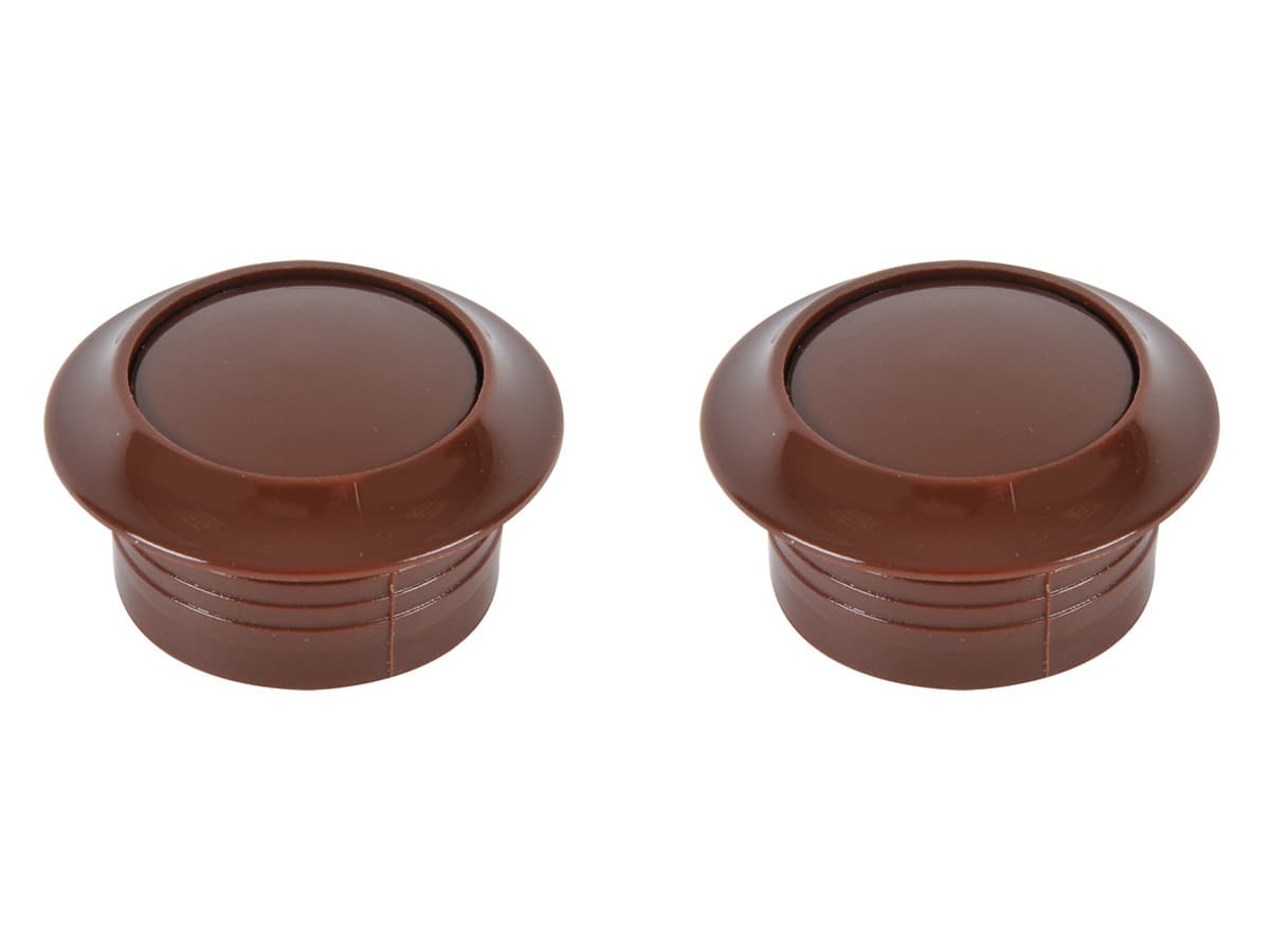 Push-lock knoppen - Brown