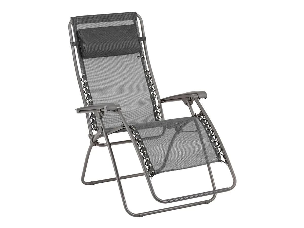 Lafuma RSXA Batyline relaxstoel - Black Noir