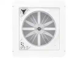 Maxxfan Deluxe 40 x 40 dakluik met ventilator - smoke