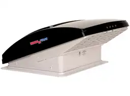 Maxxfan Deluxe 40 x 40 dakluik met ventilator - smoke