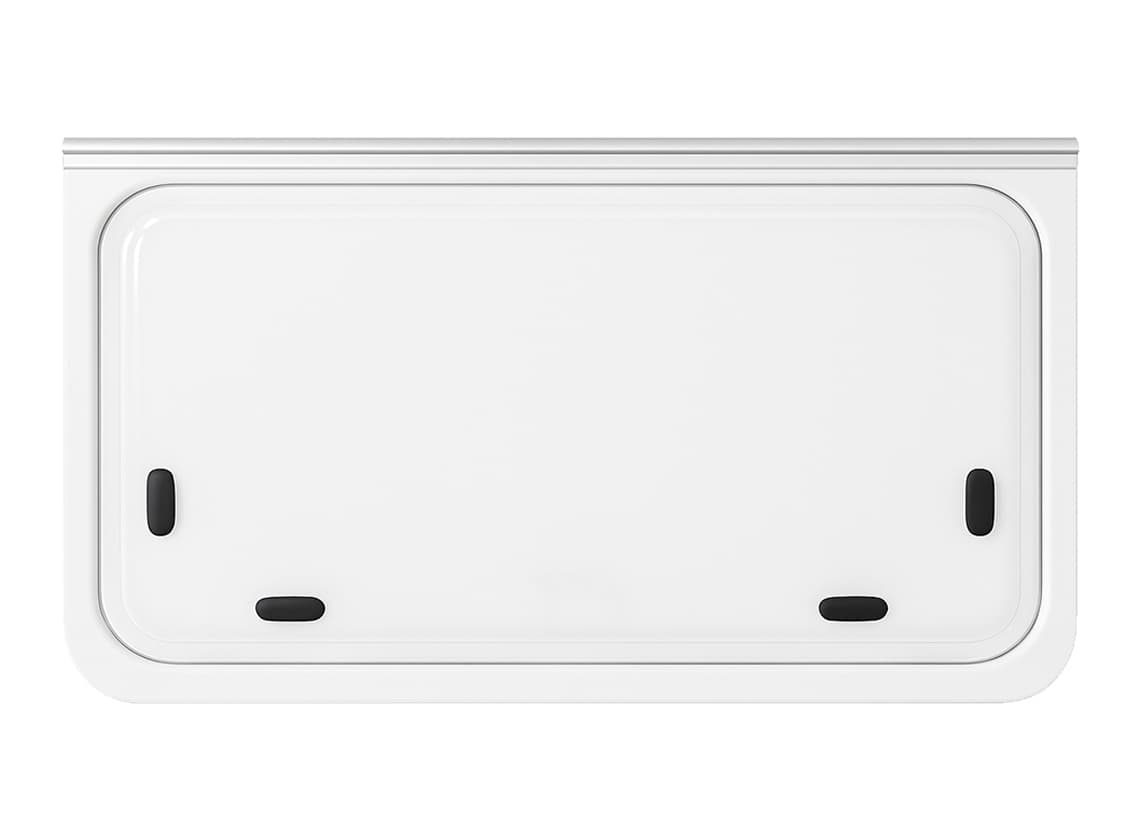 NRF Oceania grey raam (met profiel) - 900 × 500 mm